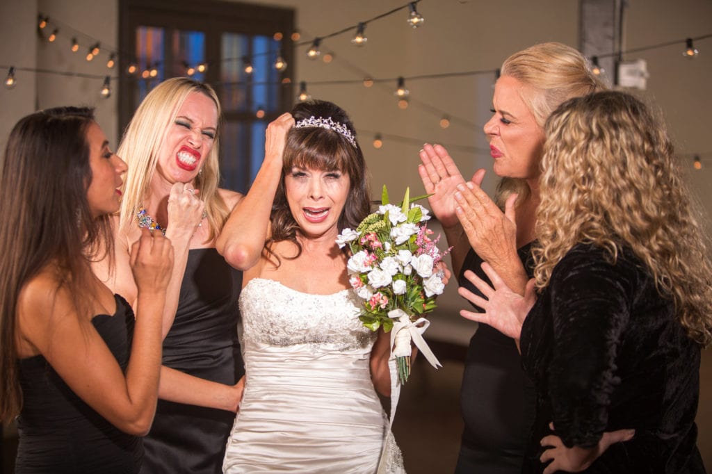 Pretty,Mature,Bride,Overwhelmed,By,Meddling,Friends