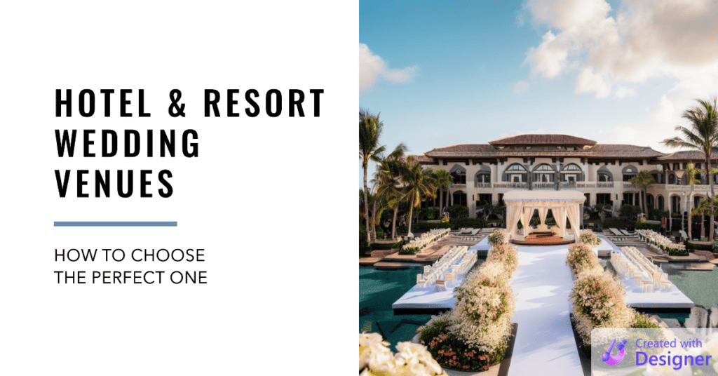Hotel Resort Wedding Venues – How to Choose the Perfect One