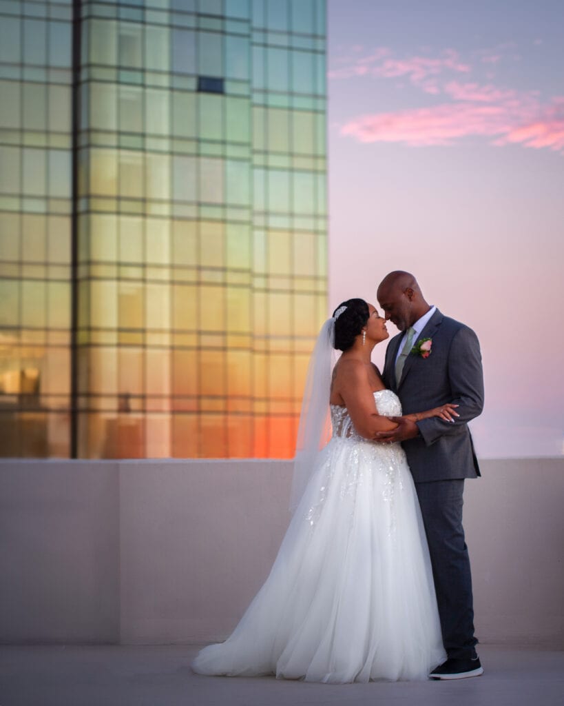 black couples pictures at Baltimore Marriott Waterfront